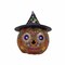 Jim Shore 8.5 Inch All Hallow's Harvest Halloween Figurine , Lighted Halloween Decor Halloween Led Pumpkin Witch Hat